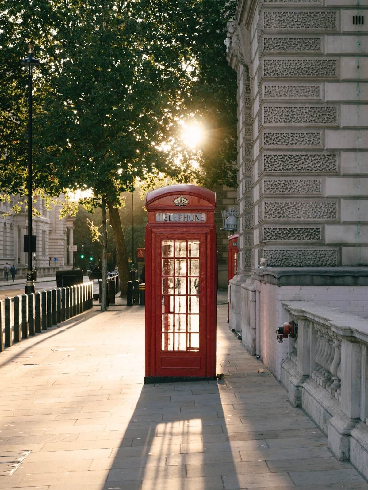 Empty Street Phonebox